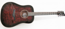 Jay Turser JTA524 Red Quilt